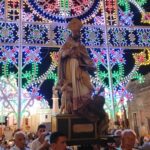 Acquarica di Lecce (fraz. di Vernole; LE), festa patronale del 20-21 agosto, processione col simulacro di San Gregorio Nazianzeno