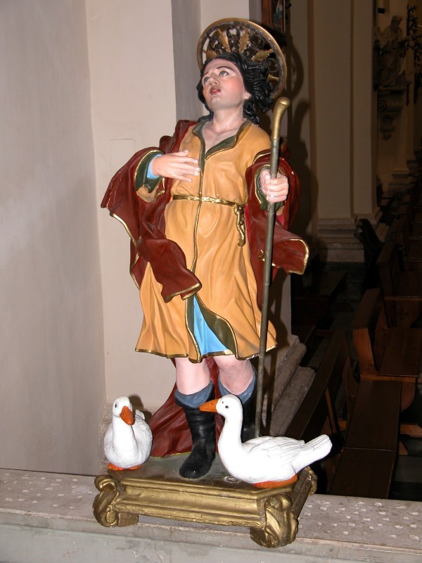 Ignoto scultore del XVIII sec., San Trifone. Alessano (LE), collegiata del Santissimo Salvatore