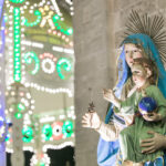 Dragoni (fraz. di Lequile; LE), processione col simulacro della Madonna della Stella, mercoledì 20 aprile 2022 (foto Giuseppe Rutigliano).
