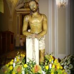 Ignoto Cartapestaio del XIX sec, Cristo alla colonna, XIX sec. Noicattaro (BA), chiesa Santa Maria della Lama (foto Domingo Dioguardi)