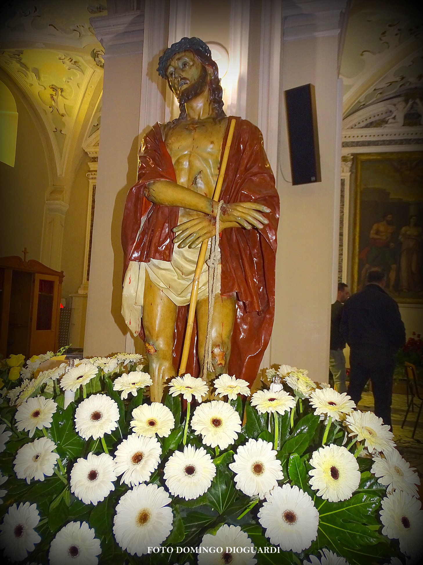 Ignoto Cartapestaio del XIX sec., Ecce Homo, XIX sec. Noicattaro (BA), chiesa Santa Maria della Lama (foto Domingo Dioguardi)